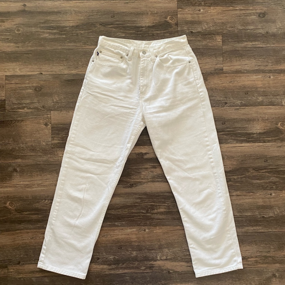 Vintage Women’s White Polo Jeans